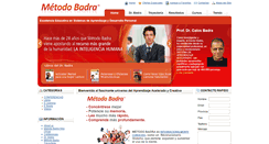 Desktop Screenshot of metodobadra.com